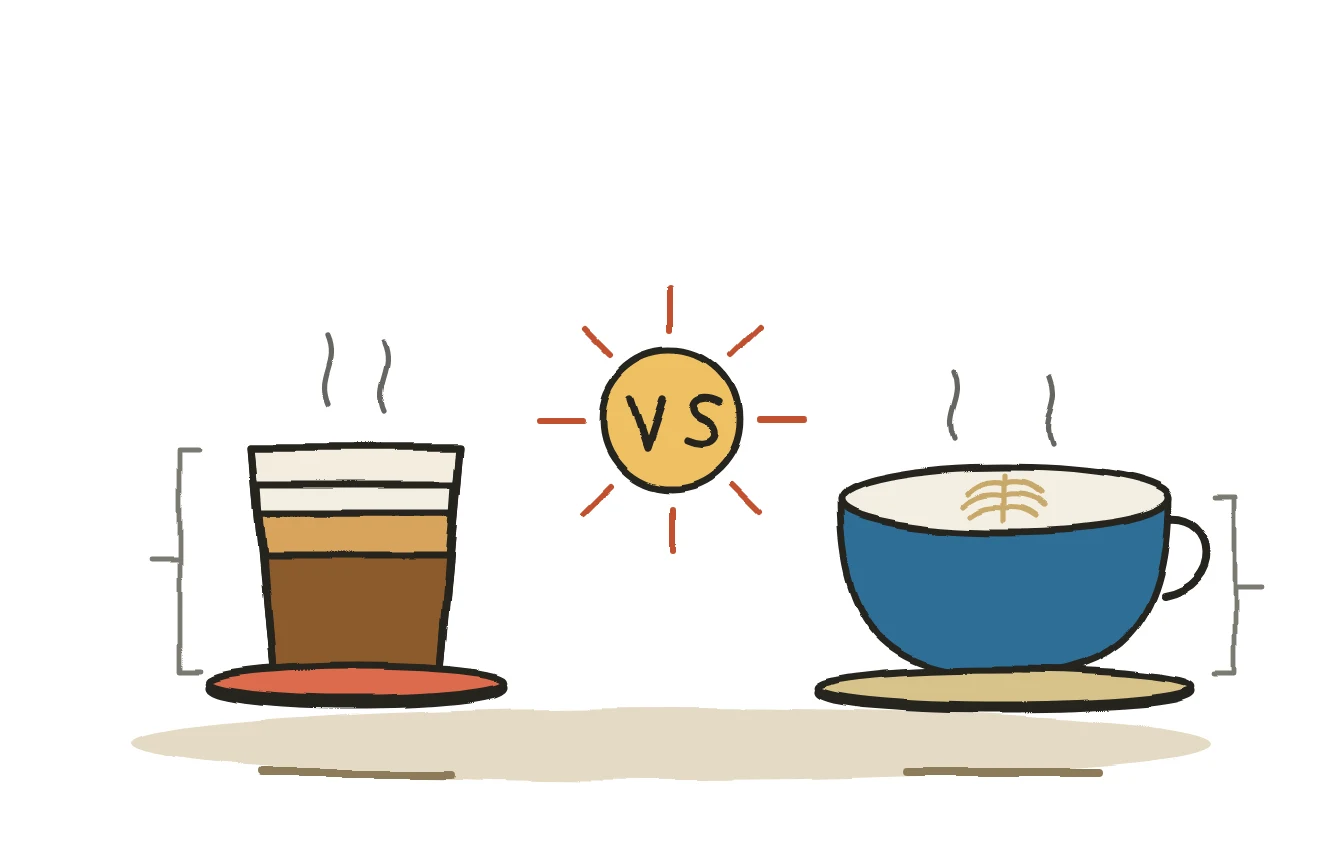 Cortado, flat white, what's the difference?